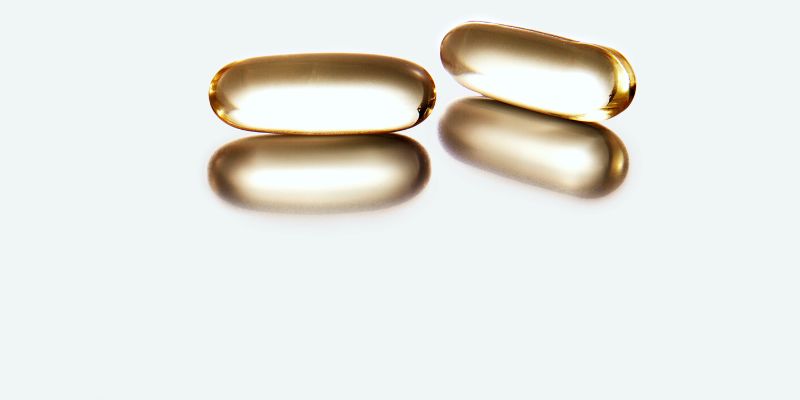 Omega 3 fish oil softgels